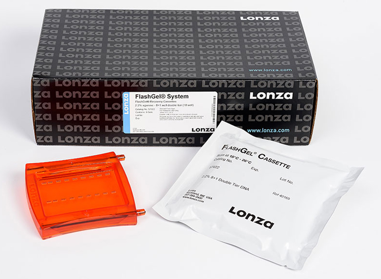 lonza flashgel閃膠系統(tǒng)預(yù)制膠盒